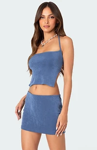 Edikted Keke Tie Back Top