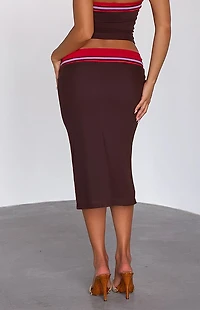 Tiger Mist Serah Midi Skirt