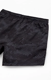 Pacsun Midnight Camo AOP 4.5'' Swim Trunks