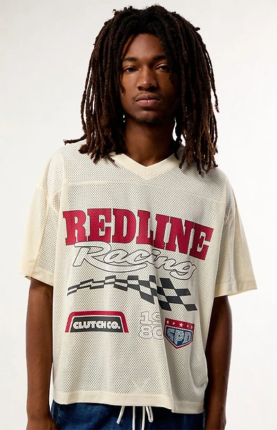 Pacsun Redline Racing Mesh Short Sleeve Jersey