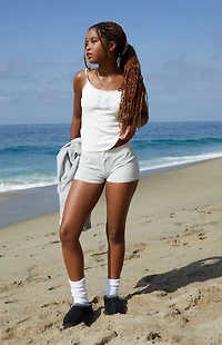 John Galt White & Blue Skylar 14 Tank Top