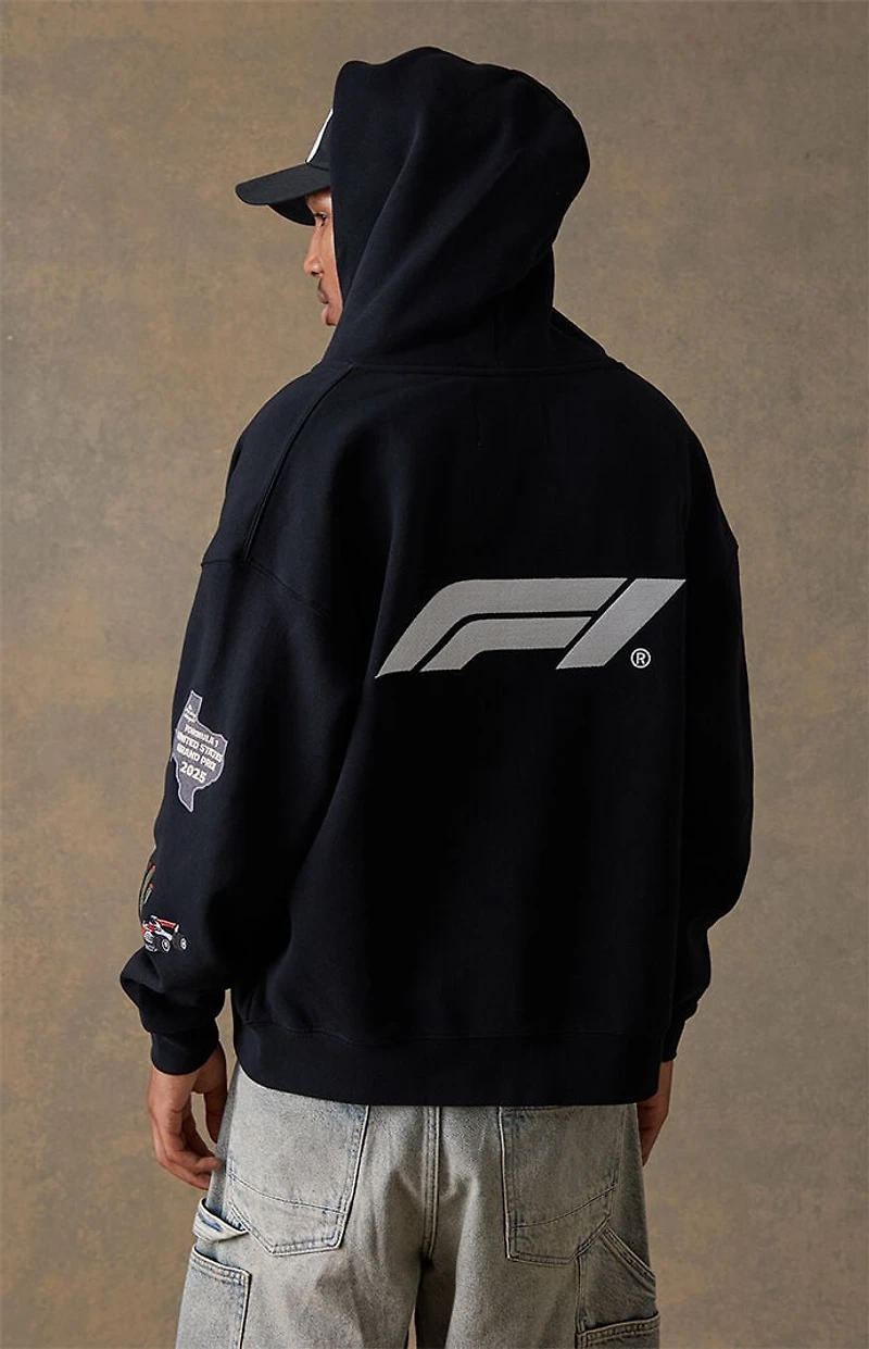 Formula 1 x Pacsun United States Grand Prix 2025 Austin Texas Zip Up Hoodie