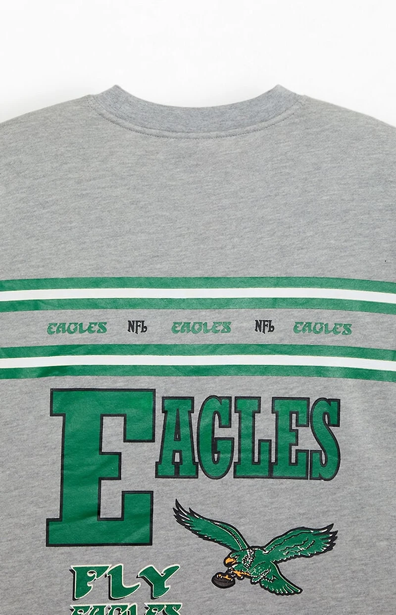 Mitchell & Ness Kids Philadelphia Eagles Crew Neck Sweatshirt