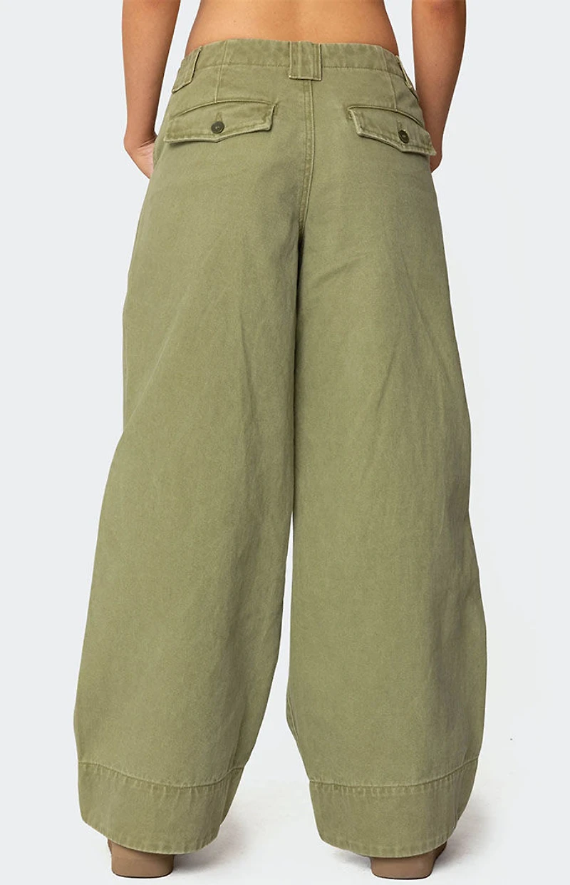 Edikted Vivienne Twill Baggy Pants
