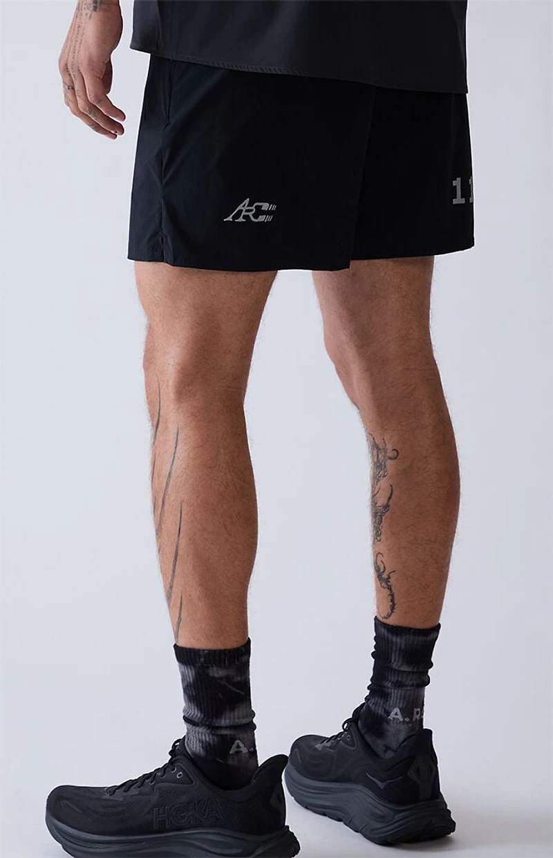A.R.C. Active Black 1183 Running Shorts