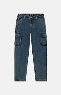 WeSC America Inc Medium Blue Denim Cargo Pants