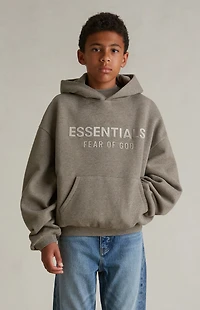 Fear of God ESSENTIALS Kids Homestead Heather Fleece Hoodie