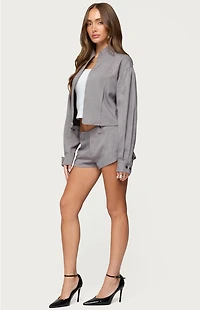 Edikted Roshelle Tailored Micro Shorts