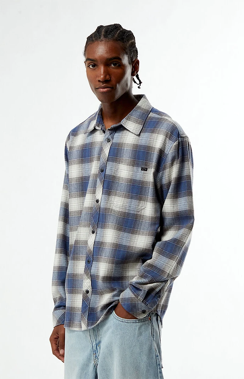 Billabong Coastline Long Sleeve Flannel Shirt