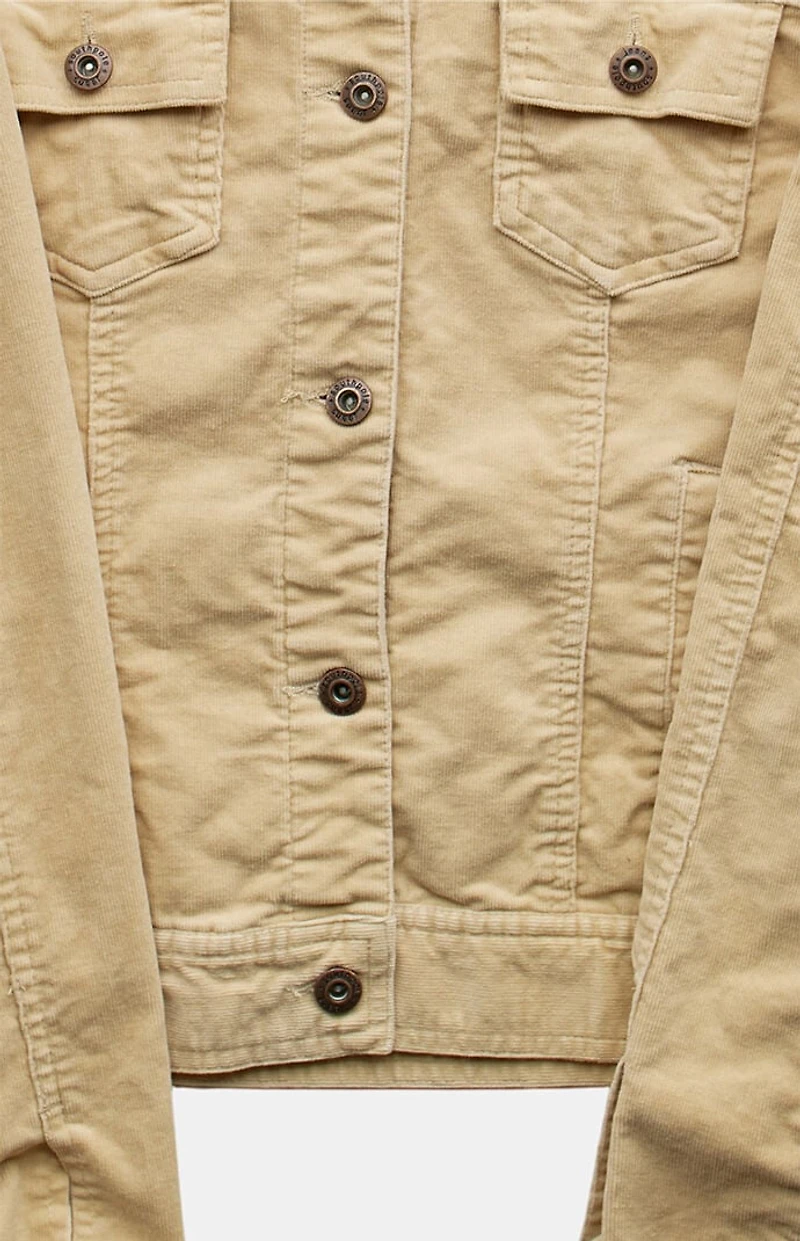 PS VINTAGE 2000s Tan Suede Jacket