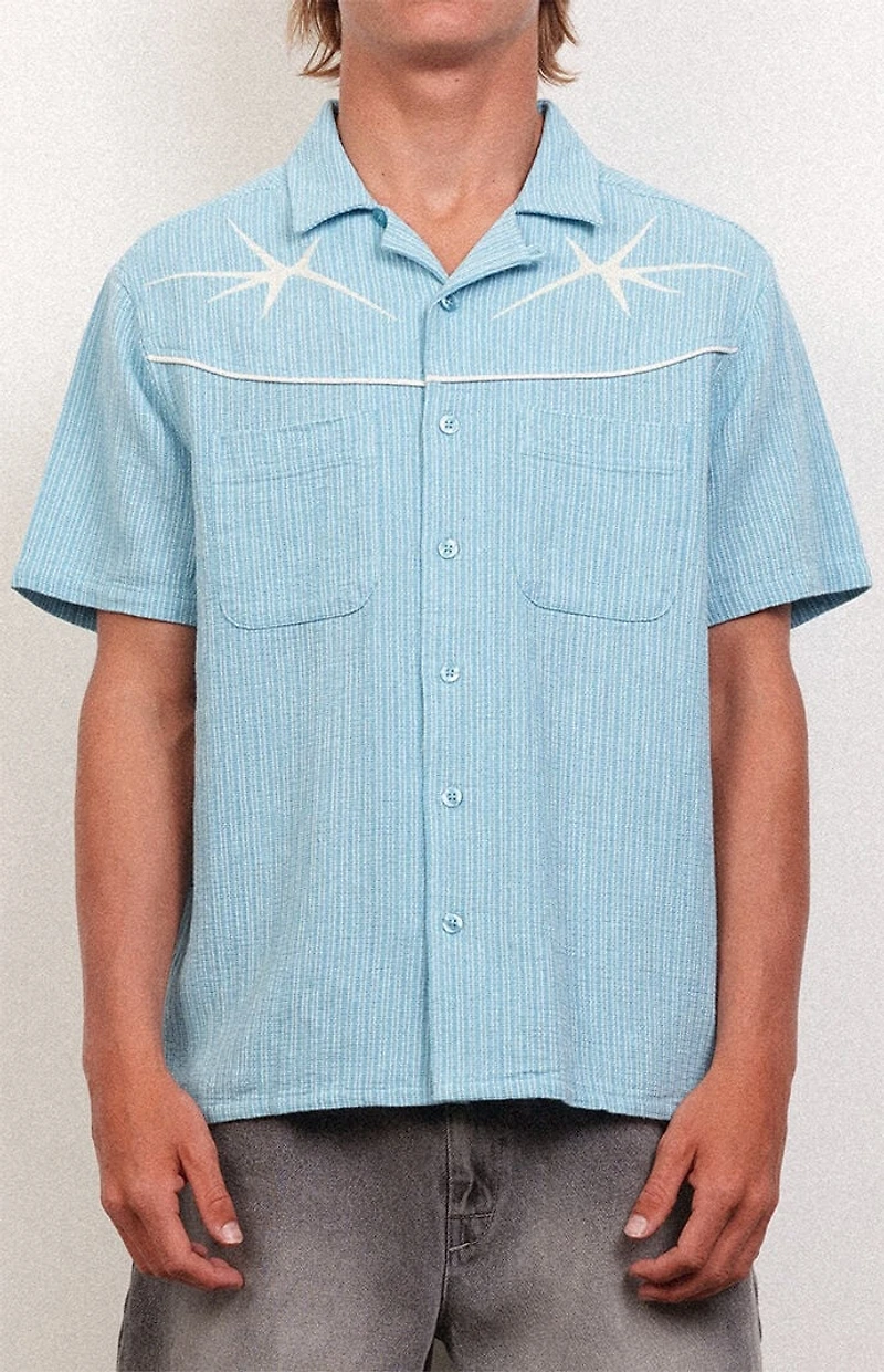 LOST Light Blue Blast Camp Shirt
