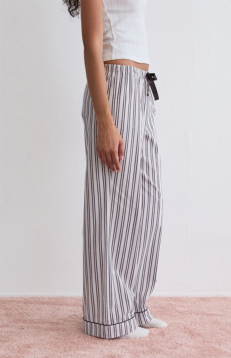 PS GOODNIGHT Striped Baggy Pajama Pants
