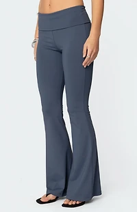 Edikted Jayna Fold Over Leggings