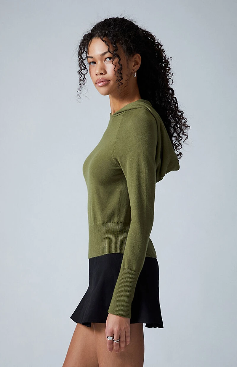 Third Charm Riley Knit Hoodie