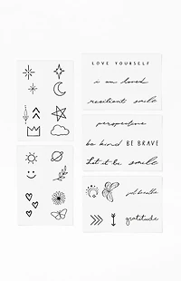 Inked by Dani Forever Favorites Temporary Tattoo Pack