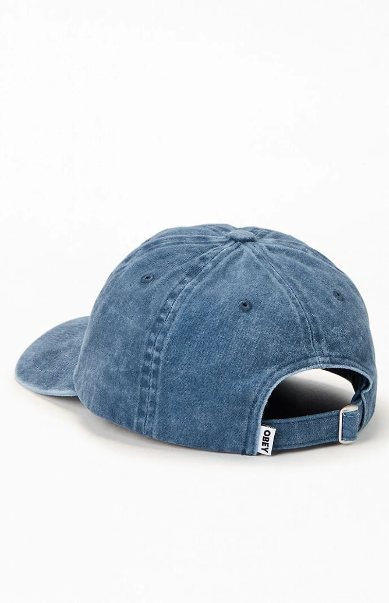 Obey Pigment Studios 6 Panel Strapback Hat