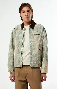MUSEUM OF PEACE & QUIET Utility Camo Canvas Work Jacket
