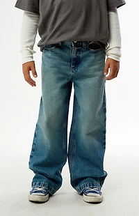 Pacsun Kids Baggy Jeans Medium Blue