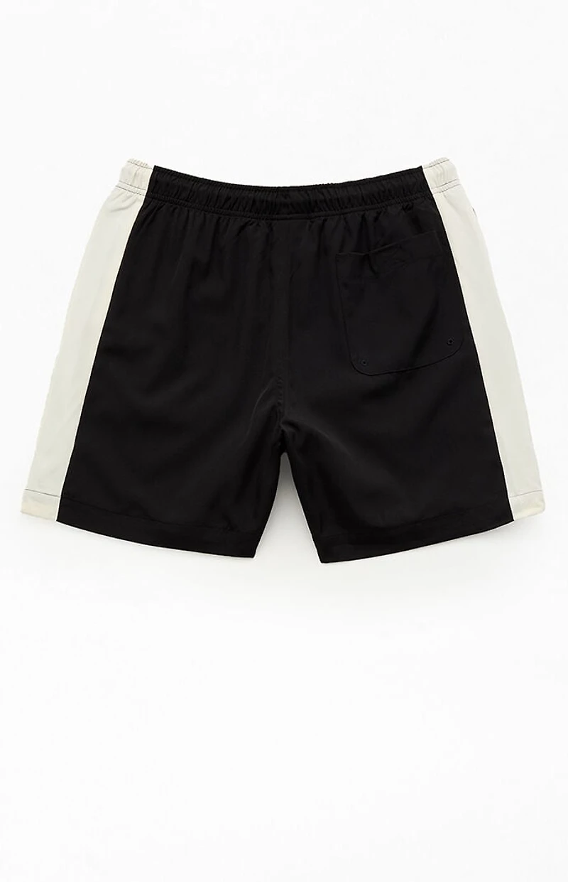 West Coast Choppers Paneled Logo 6" Swim Trunks