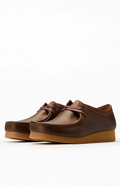 Clarks Brown Wallabee Evo Low Shoes