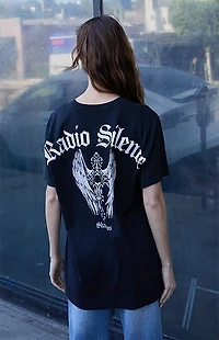John Galt Penelope Radio Silence Shadows Oversized T-Shirt
