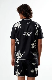 Los Sundays Good Vibes Woven Camp Shirt