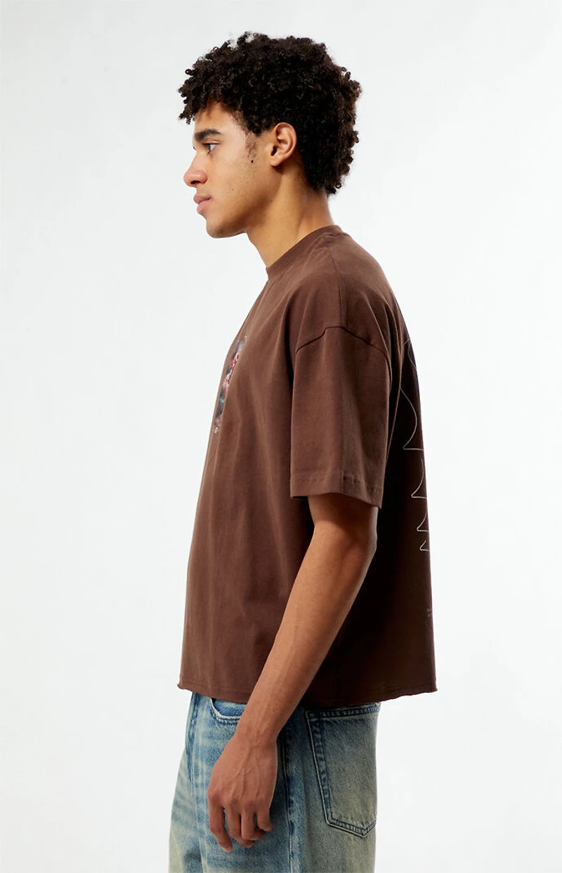 Pacsun Veil Cropped Boxy T-Shirt