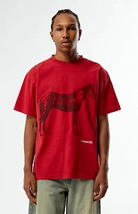 Pacsun Pac Artist Network x Randy Perez Red Horse T-Shirt