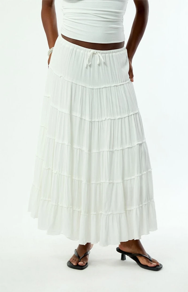 Pacsun Tiered Maxi Skirt