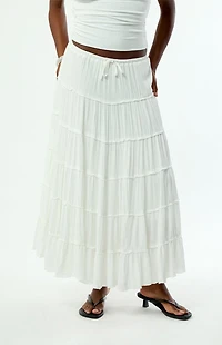 Pacsun Tiered Maxi Skirt