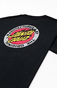 Santa Cruz Kids Flame Ringed Dot T-Shirt