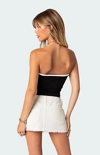 Edikted Colby Belted Tube Top