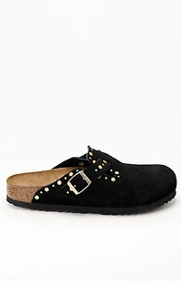 Birkenstock Women’s Boston Rivets Clog Black
