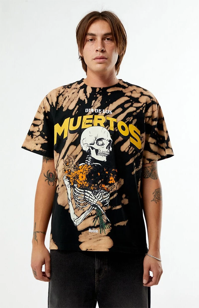 Modelo Viva La Tradicion Dia De Los Muertos T-Shirt