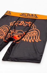 Von Dutch Orange Logo Boxer Briefs