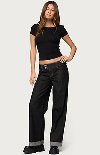 Edikted Becca Boat Neck Top