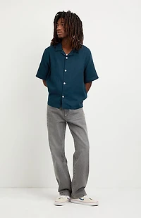 Pacsun Logan Relaxed Straight Jeans Gray