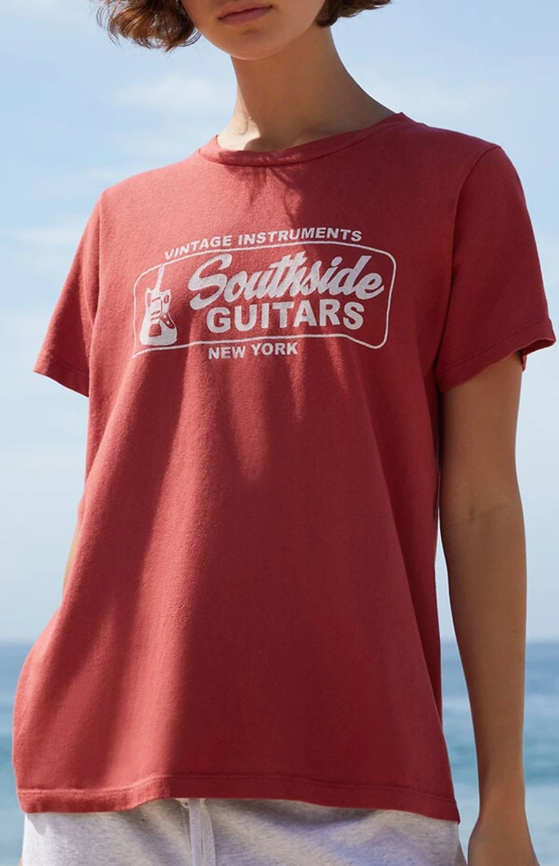 John Galt Red Chloe Southside Guitar T-Shirt