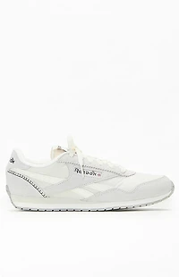 Reebok Women's Gray Classic AZ Sneakers