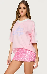 Edikted San Diego Oversized T-Shirt