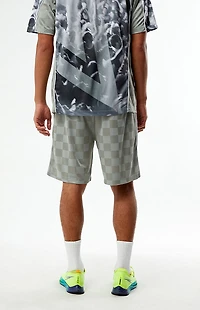 Umbro Gray Checkered Shorts