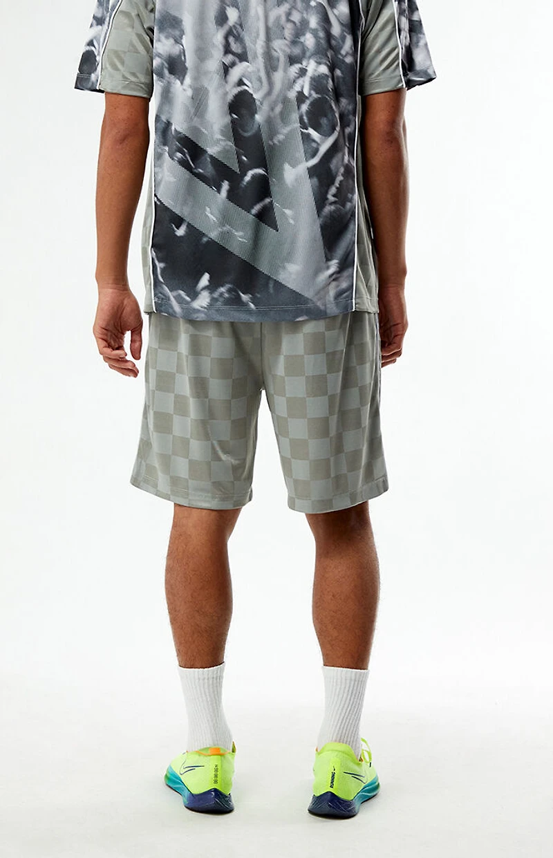 Umbro Gray Checkered Shorts