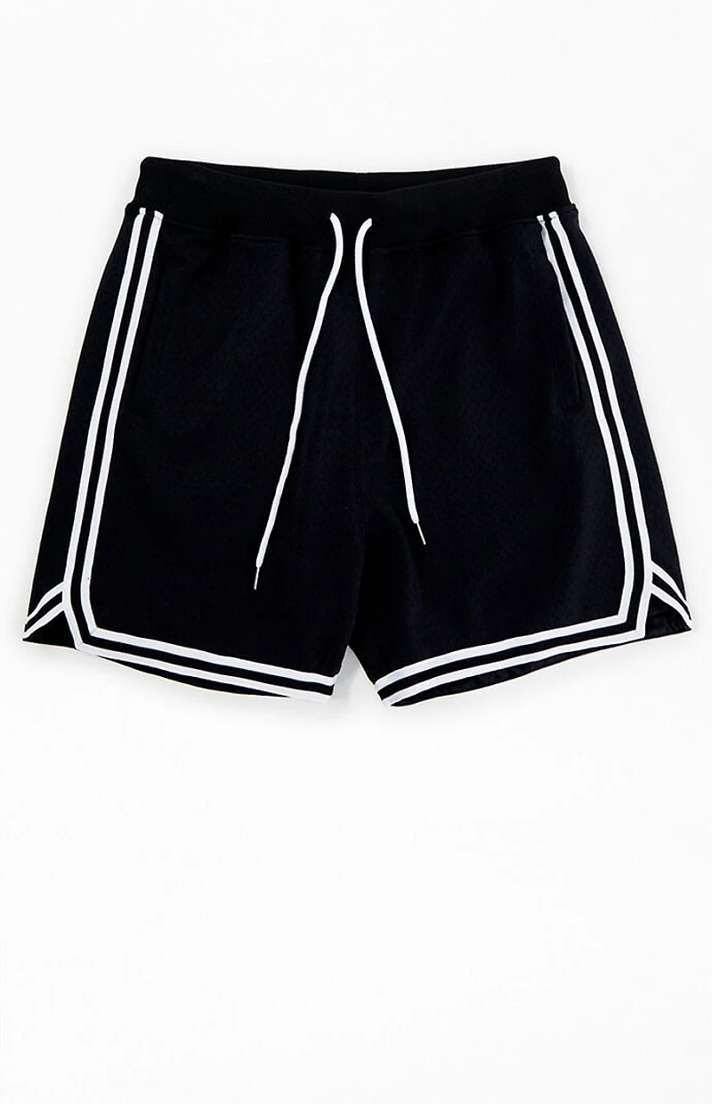 Mitchell & Ness Black Gameday Mesh Shorts