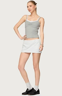 Edikted Lilian Layered Striped Tank Top