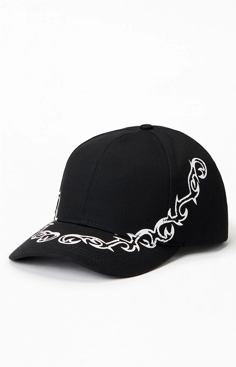 Pacsun Black Ascend Tribal 2 Snapback Hat