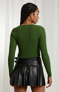 Beverly and Beck Gabriella Scoop Neck Sweater