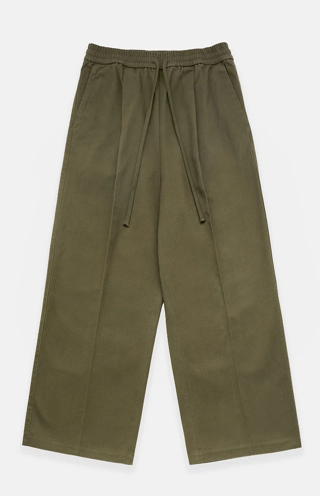 Fear of God ESSENTIALS Moss Pleated Drawstring Pants