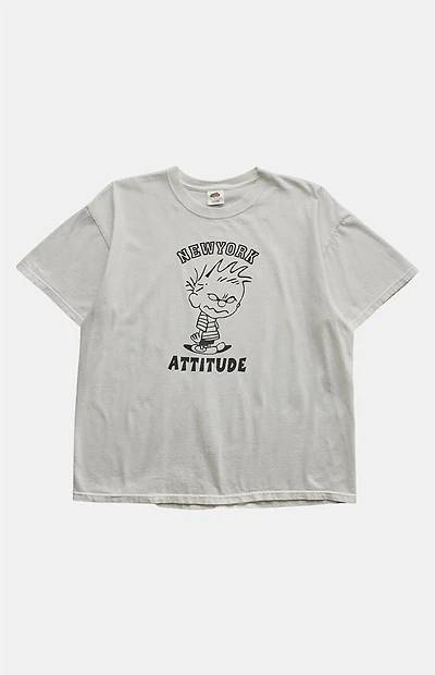 PS VINTAGE 2000s New York Attitude Graphic T-Shirt