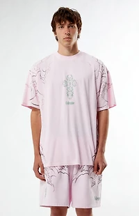 Civil Pink Concrete Sin Acot T-Shirt
