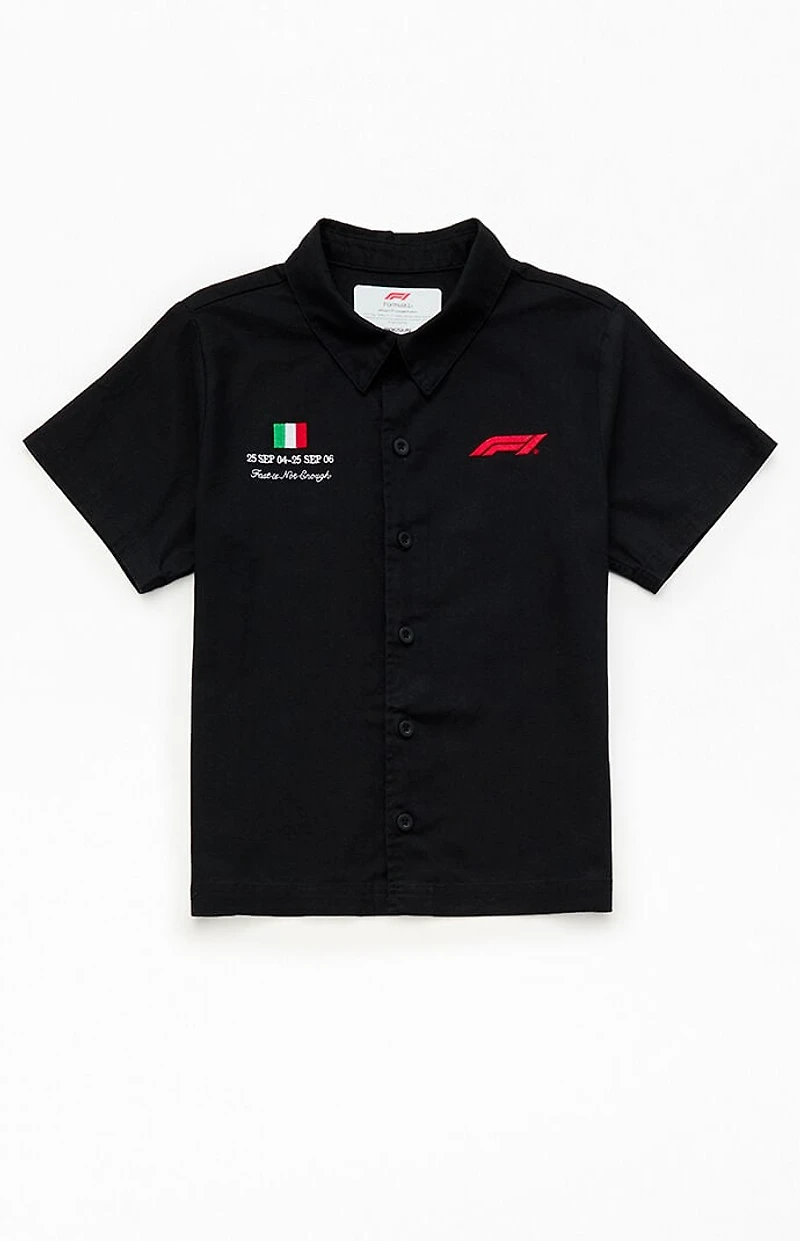 Formula 1 x Pacsun Kids Overtake Garage Staff Work Shirt